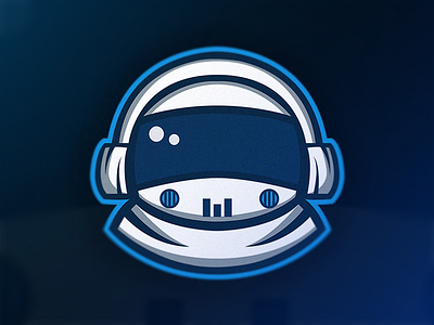 The Astronomer Mascot Logo