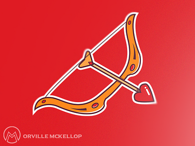 Love Bow Mascot Logo