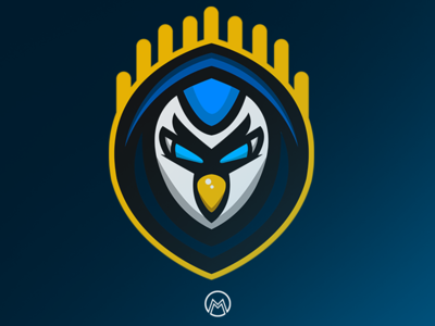 Mage Bird 2d logo badge branding concept esports illustration logo mascot mascot design mascot logo