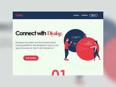 Diyalog app applogo art branding design graphic design i̇llustration ui ux web