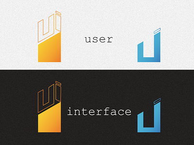 Ui design logo logo