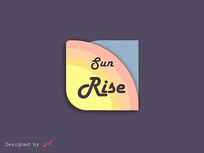 Sun Rise logo design design icon i̇llustration logo vector