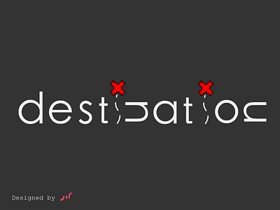 Destination logo design