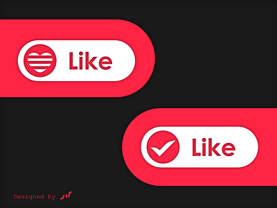 Like button for social network app applogo art branding design graphic design icon inspiration i̇llustration logo logodesign logotype vector