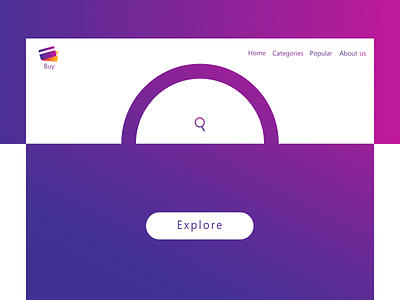 Shopping site (main page) art branding design graphic design icon inspiration i̇llustration ui vector