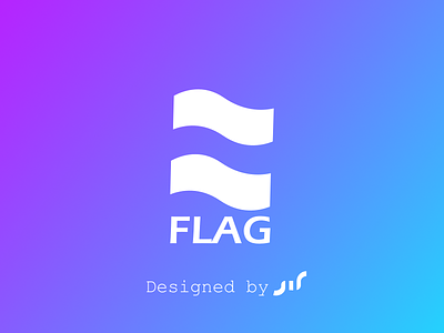 Flag logo design app applogo art brand branding colorful logo design developement flag gradient gradient design graphic design icon inspiration i̇llustration logo logodesign logotype ui vector