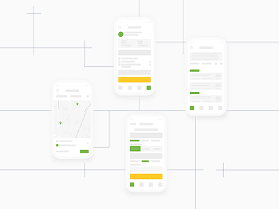 Mobile App Wireframe Examples app application cover design example illustration inspired mobile mobile app mobile design native prototype template tools ui uikits user ux web wireframe