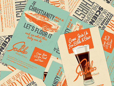 Galileo Church branding design graphic design