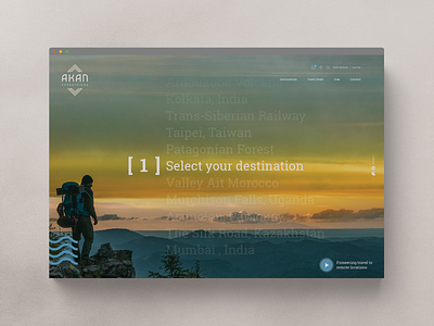 Akan Expedition Design graphic design web design wip