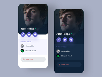 User Profile for Chat App