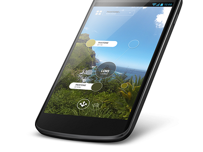 Pantone Preview Sneak android mobile ui