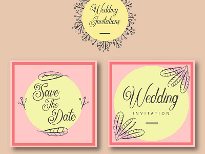 Wedding Invitations Template