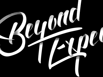 Beyond Experiences design illustration lettering text typography