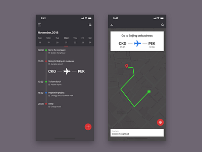 material design app ui