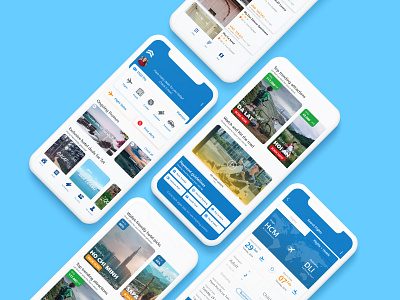 Travel App app ui
