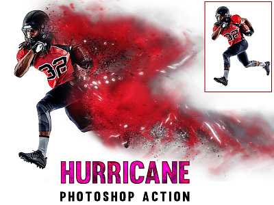 Hurricane Photoshop Action 1click action action atn atn file color dispersion effect galaxy hurricane photo action photo effect photoshop