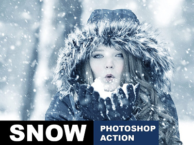 Snow Effect Photoshop Action