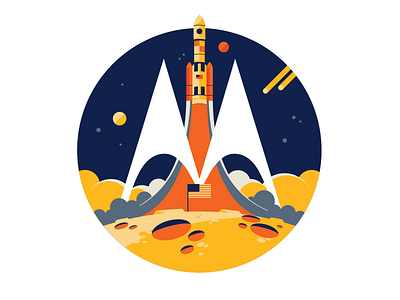 Motorola Chicago Hackathon 2019 logo logo design logotype visual identity