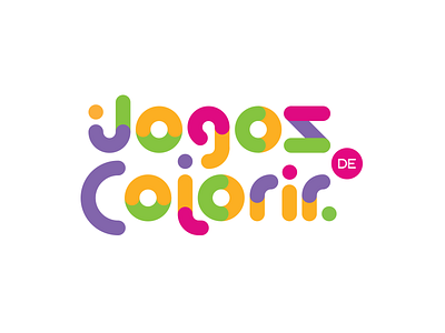 Jogos de Colorir Logo Design