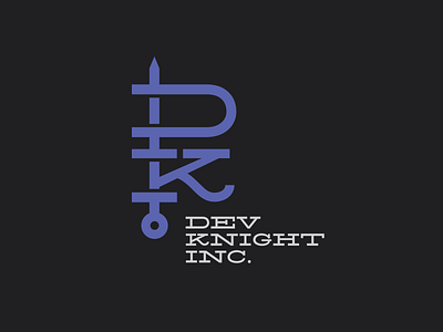 DevKnight Logo Design brand brand assets brand design brand elements branding design graphic design icon icon design logo logo design logotype visual design visual identity