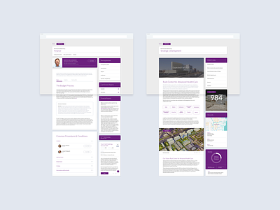 Rush Medical Group Intranet UX and UI Kit