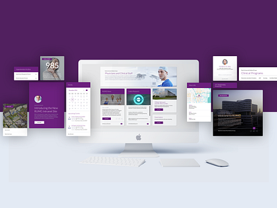Rush Medical Group Intranet UX and UI Kit