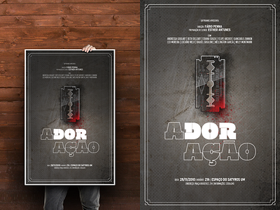 Poster Adoração graphic design illustration poster design