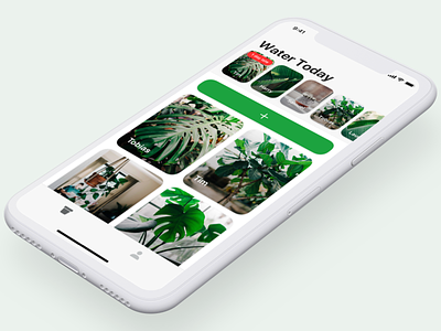 Potted - April 2018 app gardening ios iphone plants potted reminder ui ux water