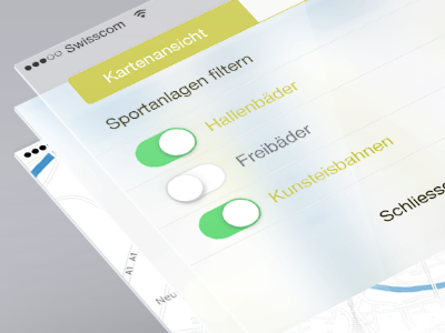 App Design ios 8 light