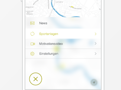 App Design 2 blurred blurredview ios ios style menu navigation