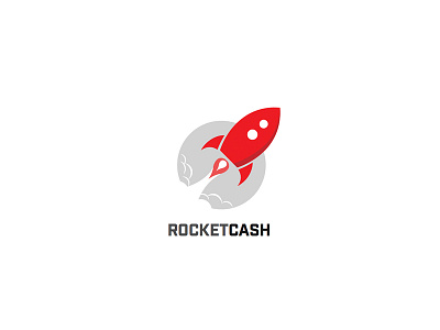 Rocket Logo Concept logo red rocket