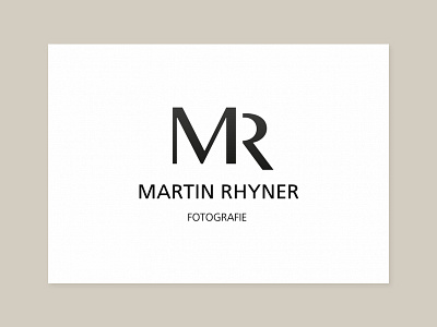 Logo for photographer