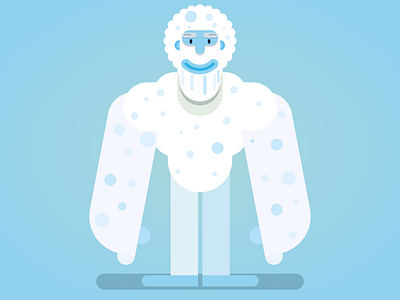 big Foot illustration vector