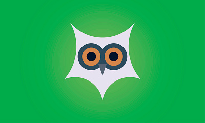 owl design illustration logo vector