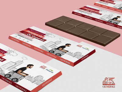 Generali Sweet Campaign - packaging for chocolate