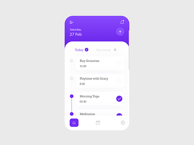 To do list UI design todo app ui uibeginner uidesign uidesigner