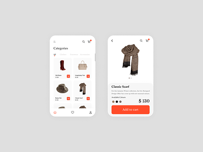 Ecommerce UI app design design designer ecommerce app fashion app ui uibeginner uidesign uidesigner
