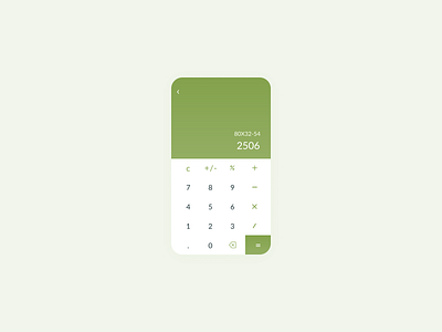 Calculator UI Design by Samana Ghimire on Dribbble
