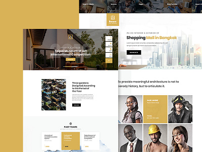 Bouwer - Architecture & Construction PSD Template