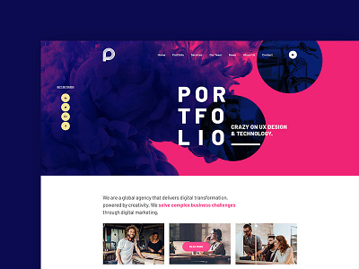 Picko - Clean Portfolio & Multipurpose PSD Template marketing minimal modern multipurpose personal photography portfolio studio