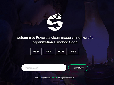 Charity Coming Soon Page environment fund raising multipurpose ngo non profit nonprofit template organization political welfare