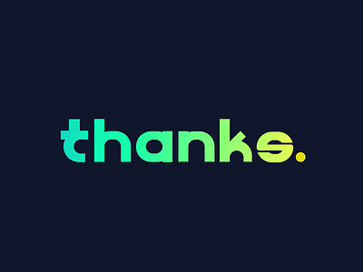 Thank you! 2d 36daysoftype after effects animation graphic design kinetic lettering motion design motion graphics typography
