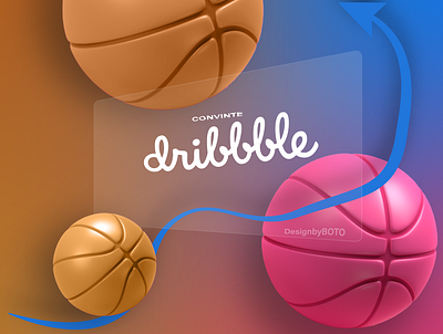 Dribbble 1 Invite adobe illustrator colors design ilustration invitation invite