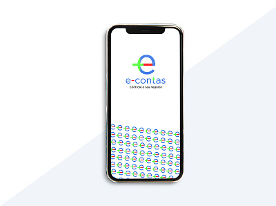 E-contas app applogo design illustrator logo logodesign logotype ui uidesign