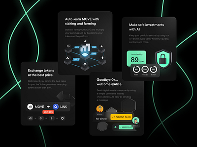 Crypto cards 3D