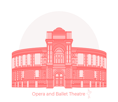 Theater illustration illustrator junior web deisgn