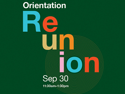 Orientation Reunion