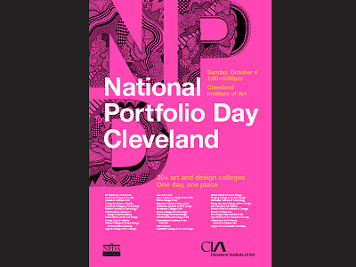 National Portfolio Day Poster