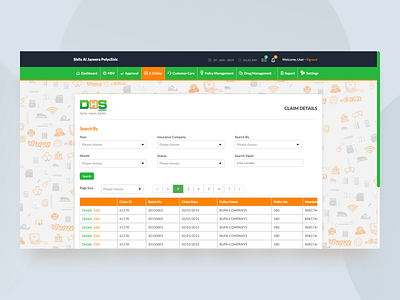 DHS Arabia Dashboard