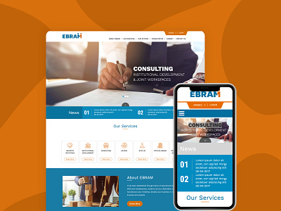 Website design for Ebram